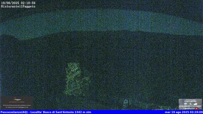 immagine della webcam nei dintorni di Caramanico Terme: webcam Rocca Pia