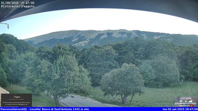 immagine della webcam nei dintorni di Roccaraso: webcam Rocca Pia