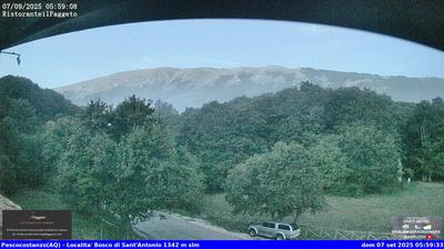 immagine della webcam nei dintorni di Rivisondoli: webcam Rocca Pia
