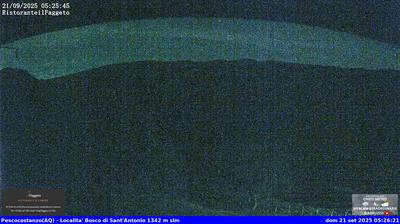 immagine della webcam nei dintorni di Civitella Alfedena: webcam Rocca Pia
