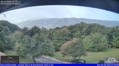 immagine della webcam nei dintorni di Cansano: webcam Rocca Pia