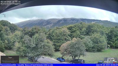 immagine della webcam nei dintorni di Caramanico Terme: webcam Rocca Pia