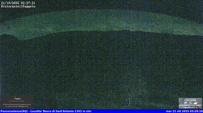 immagine della webcam nei dintorni di Campo di Giove: webcam Rocca Pia