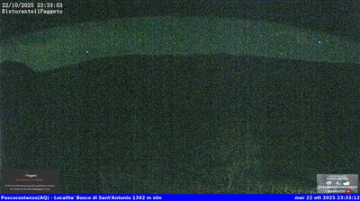 immagine della webcam nei dintorni di Ortona dei Marsi: webcam Rocca Pia