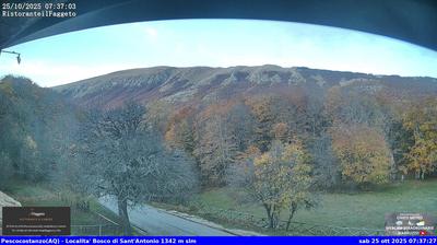 immagine della webcam nei dintorni di Castel di Sangro: webcam Rocca Pia
