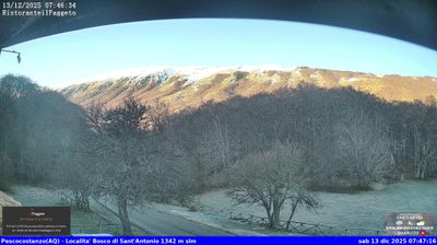 immagine della webcam nei dintorni di Castel di Sangro: webcam Rocca Pia