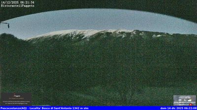 immagine della webcam nei dintorni di Acquaviva d'Isernia: webcam Rocca Pia