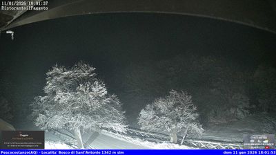 immagine della webcam nei dintorni di Cansano: webcam Rocca Pia