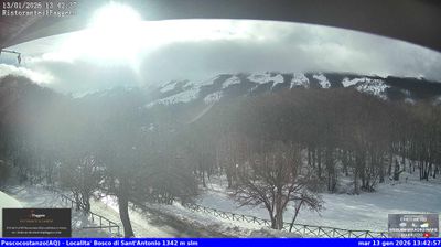 immagine della webcam nei dintorni di Ortona dei Marsi: webcam Rocca Pia