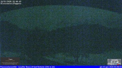 immagine della webcam nei dintorni di Rivisondoli: webcam Rocca Pia