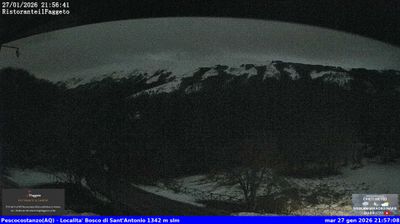 immagine della webcam nei dintorni di Castel di Sangro: webcam Rocca Pia