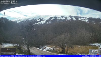 immagine della webcam nei dintorni di Roccacaramanico: webcam Rocca Pia