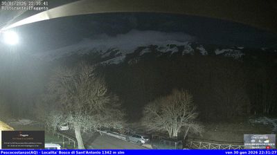 immagine della webcam nei dintorni di Acquaviva d'Isernia: webcam Rocca Pia