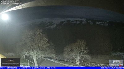 immagine della webcam nei dintorni di Rionero Sannitico: webcam Rocca Pia