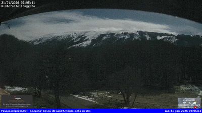 immagine della webcam nei dintorni di Rionero Sannitico: webcam Rocca Pia