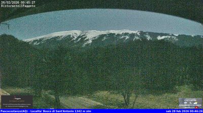 immagine della webcam nei dintorni di Capracotta: webcam Rocca Pia
