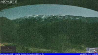immagine della webcam nei dintorni di Cansano: webcam Rocca Pia