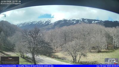 immagine della webcam nei dintorni di Opi: webcam Rocca Pia