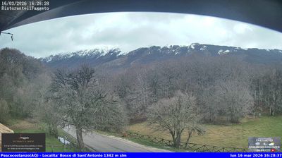 immagine della webcam nei dintorni di Castel di Sangro: webcam Rocca Pia