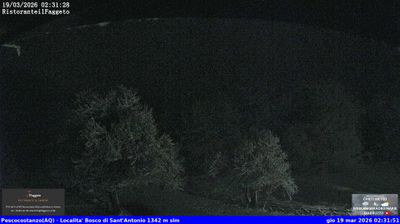 immagine della webcam nei dintorni di Ortona dei Marsi: webcam Rocca Pia