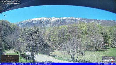 immagine della webcam nei dintorni di Rivisondoli: webcam Rocca Pia