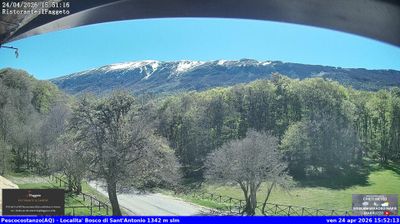 immagine della webcam nei dintorni di Campo di Giove: webcam Rocca Pia