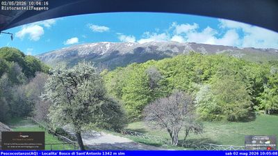 immagine della webcam nei dintorni di Castel di Sangro: webcam Rocca Pia