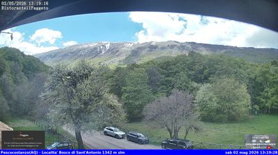 immagine della webcam nei dintorni di San Donato Val di Comino: webcam Rocca Pia
