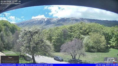 immagine della webcam nei dintorni di Castel di Sangro: webcam Rocca Pia