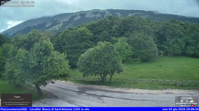 immagine della webcam nei dintorni di Capracotta: webcam Rocca Pia