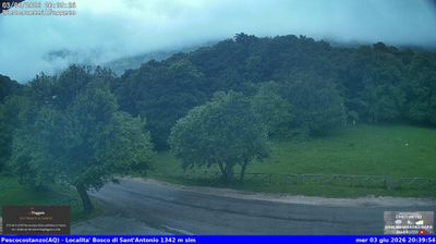immagine della webcam nei dintorni di Cansano: webcam Rocca Pia