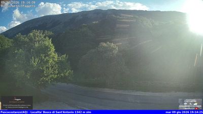 immagine della webcam nei dintorni di Scanno: webcam Rocca Pia