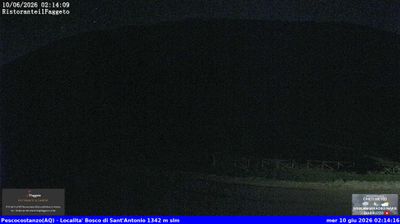 immagine della webcam nei dintorni di Rionero Sannitico: webcam Rocca Pia