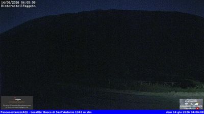 immagine della webcam nei dintorni di Caramanico Terme: webcam Rocca Pia