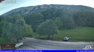 immagine della webcam nei dintorni di Caramanico Terme: webcam Rocca Pia