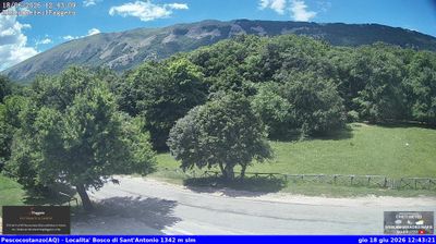 immagine della webcam nei dintorni di Pescasseroli: webcam Rocca Pia