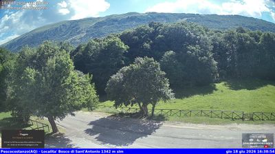 immagine della webcam nei dintorni di Campo di Giove: webcam Rocca Pia