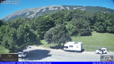 immagine della webcam nei dintorni di Pescasseroli: webcam Rocca Pia