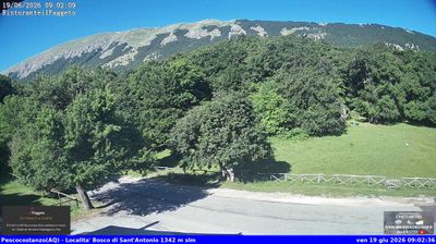 immagine della webcam nei dintorni di Roccacaramanico: webcam Rocca Pia
