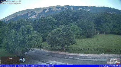 immagine della webcam nei dintorni di Caramanico Terme: webcam Rocca Pia
