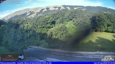 immagine della webcam nei dintorni di Caramanico Terme: webcam Rocca Pia