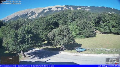 immagine della webcam nei dintorni di Rivisondoli: webcam Rocca Pia