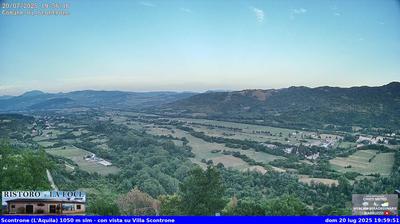immagine della webcam nei dintorni di Rivisondoli: webcam Scontrone