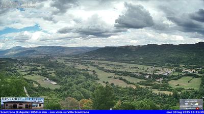 immagine della webcam nei dintorni di Villetta Barrea: webcam Scontrone
