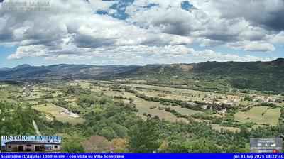 immagine della webcam nei dintorni di Capracotta: webcam Scontrone