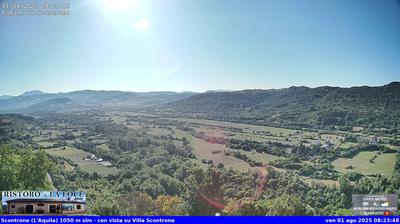 immagine della webcam nei dintorni di Rocca Pia: webcam Scontrone