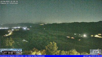 immagine della webcam nei dintorni di Barrea: webcam Scontrone