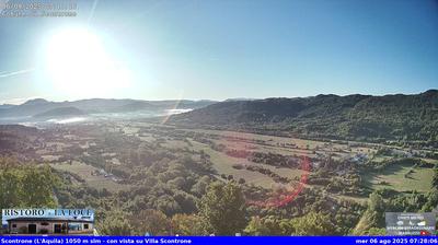 immagine della webcam nei dintorni di Cervaro: webcam Scontrone