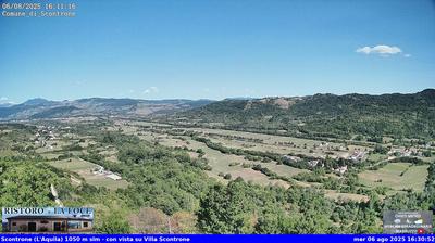 immagine della webcam nei dintorni di Monteroduni: webcam Scontrone