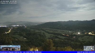 immagine della webcam nei dintorni di Castel di Sangro: webcam Scontrone